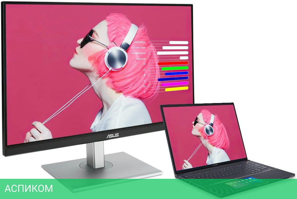 Монитор ASUS ProArt Display PA278CV (90LM06Q1-B02370)