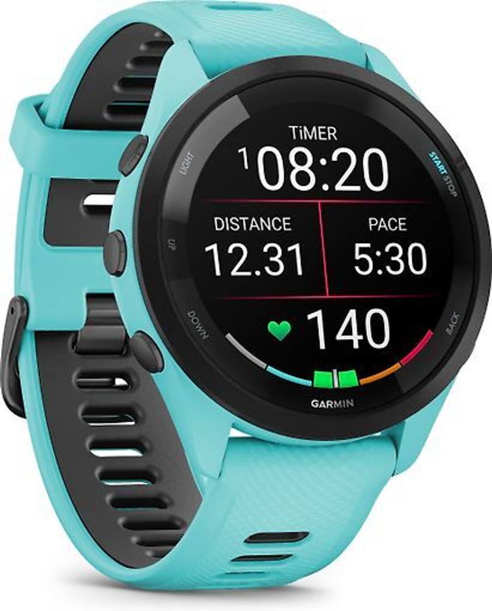 Умные часы Garmin Forerunner 265 Бирюзовый/Черный