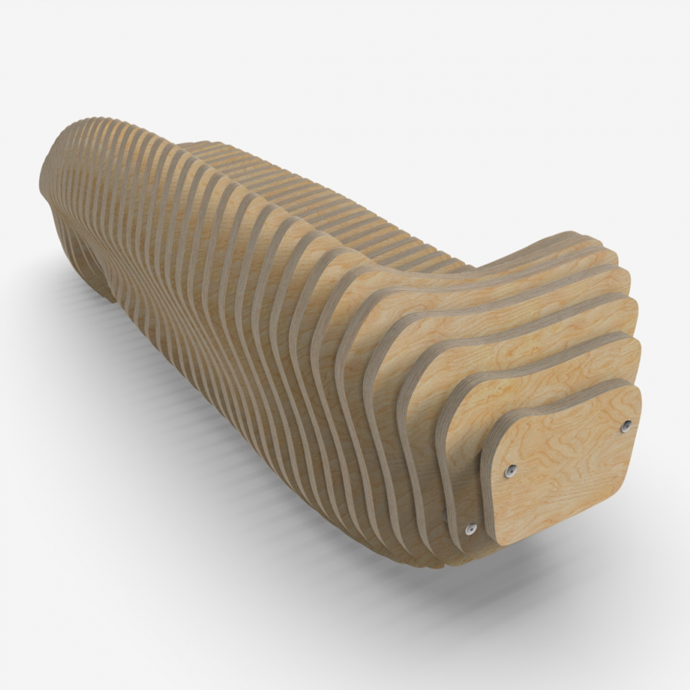 Параметрическая скамейка SKP-27