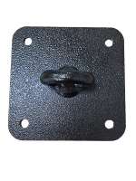 Кронштейн для балетного станка торцевой на стену, антик