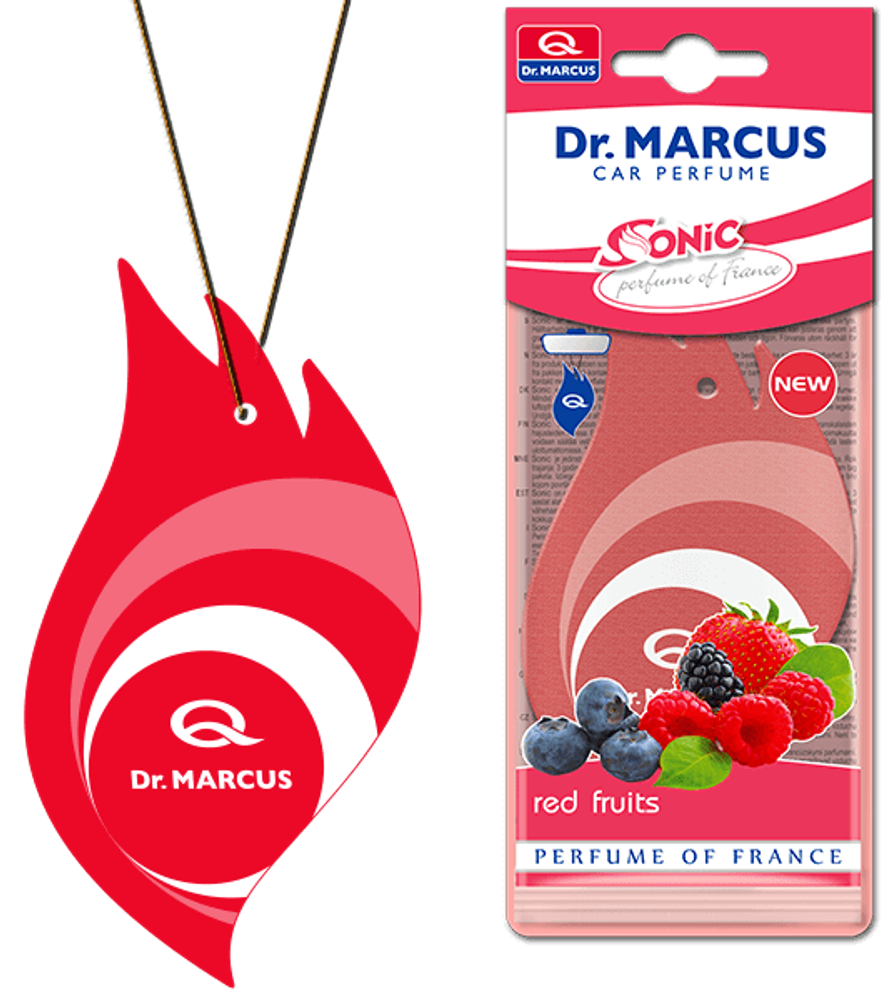 АРОМАТИЗАТОР С ПОДВЕСКОЙ &quot;DR.MARCDS&quot; SONIC RED FRUITS