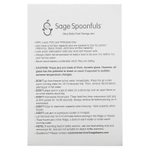 Sage Spoonfuls, Стеклянные банки для хранения детского питания, 6 шт.