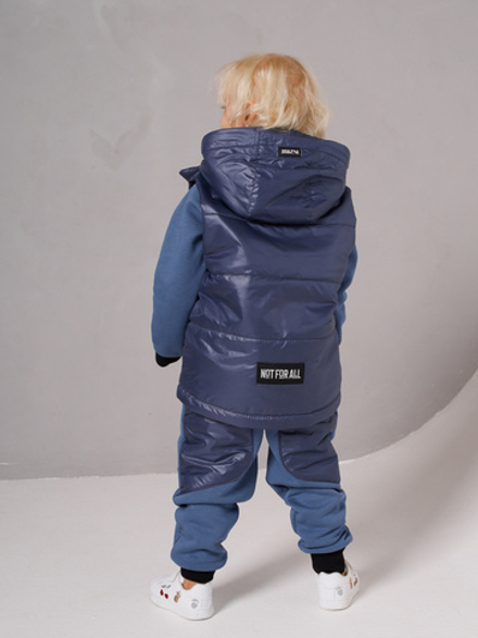 Жилет базовый JUNIOR, индиго