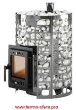 Печь для бани Эверест "Steam Master" 18 INOX (210М) б/в