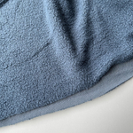 Трикотажный барашек/Букле Стальной синий