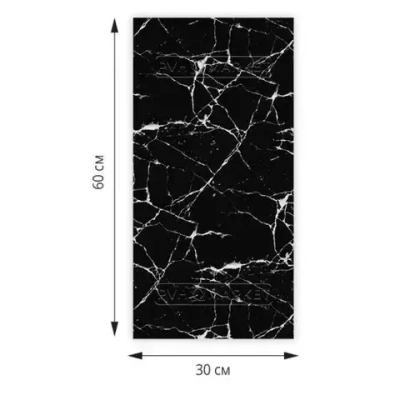 Плитка ПВХ Мрамор маркина 600*300*2 мм, самоклеящаяся 10шт/уп (1,8м2)