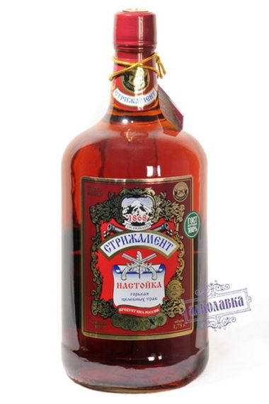 Настойка Стрижамент на горьких травах 1,75л 40%