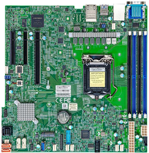 Материнская плата mATX Supermicro MBD-X12STH-F
