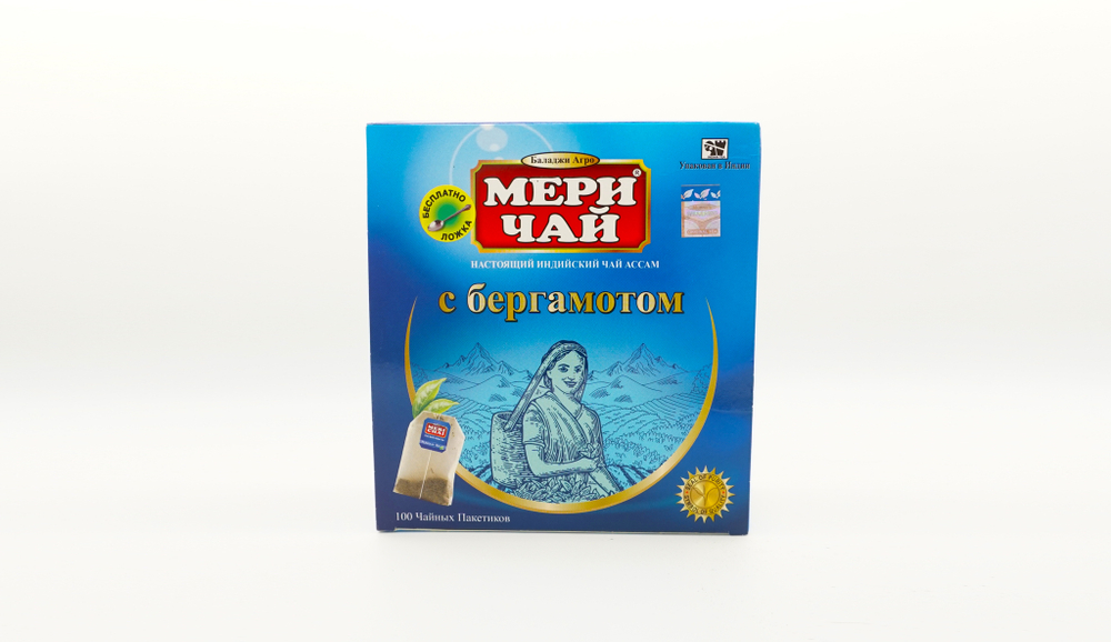 MERI CHAI (Мери Чай) бергамот с ложкой 100 пак.
