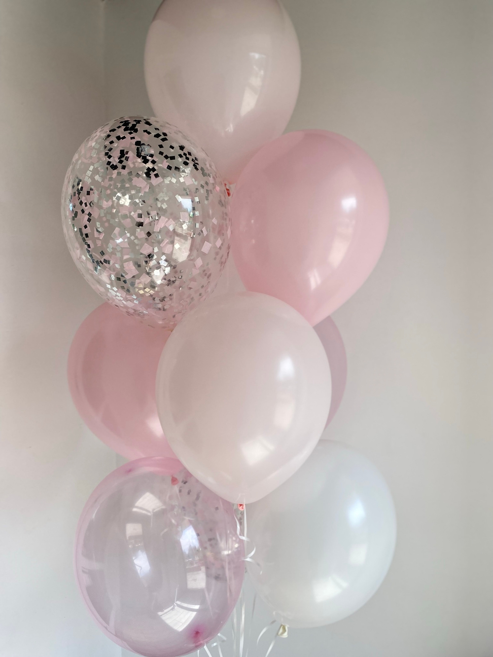 Воздушные шары облачка, на выписку для девочки №1240