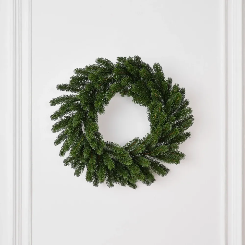 Рождественский венок «Сollier» (Литая хвоя) 60 см