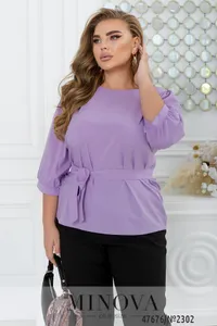 Блуза 2302-лаванда Minova