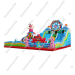 Коммерческий надувной батут "Парк развлечений" 15*10*8 м