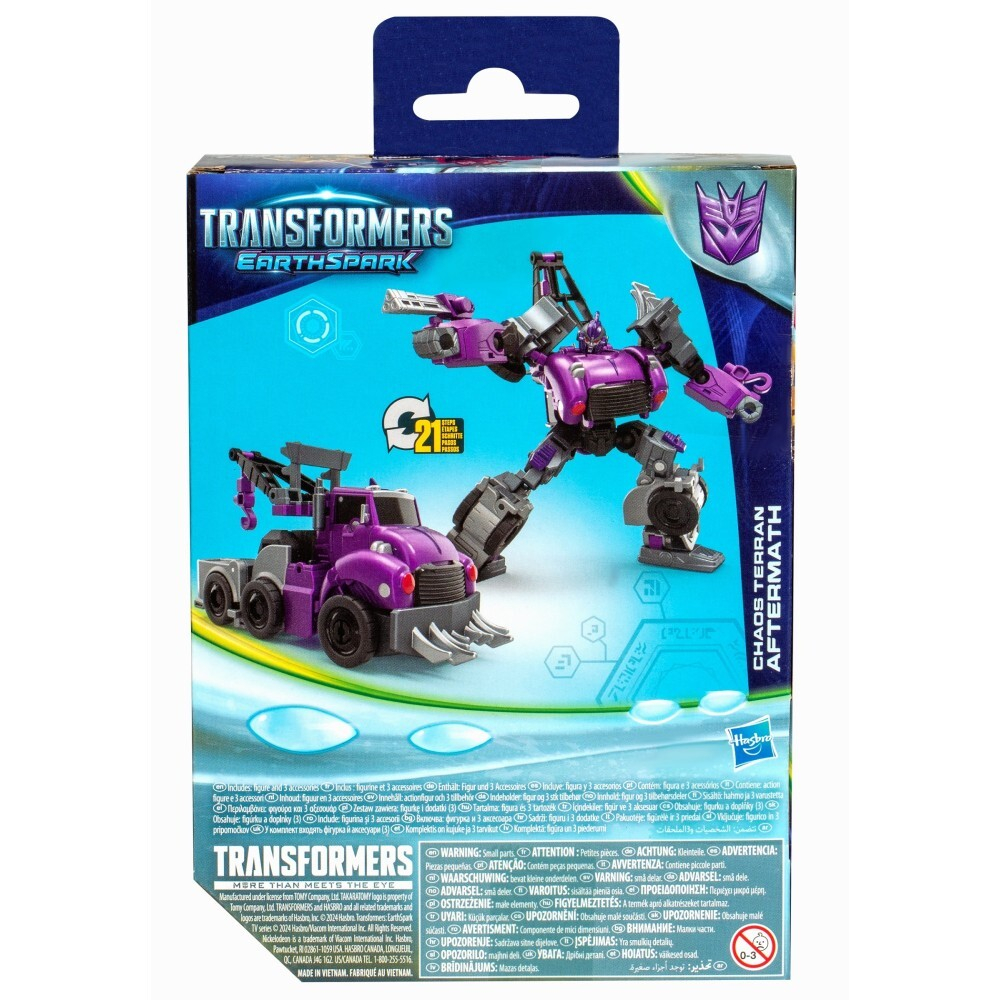 Hasbro Transformers EarthSpark - Фигурка Chaos Terran Aftermath Deluxe F8670/ артикул F6231 F8670 / GTIN 5010996209146