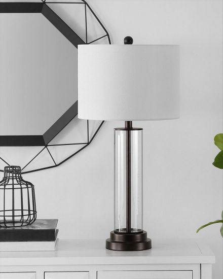 Настольная лампа "Линетт" black