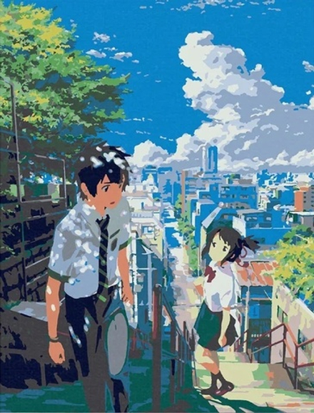 Картина по номерам Твоё Имя