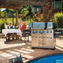 Газовый гриль Broil King Imperial S 690 IR, 8 горелок, вертел (c ИК-горелкой)