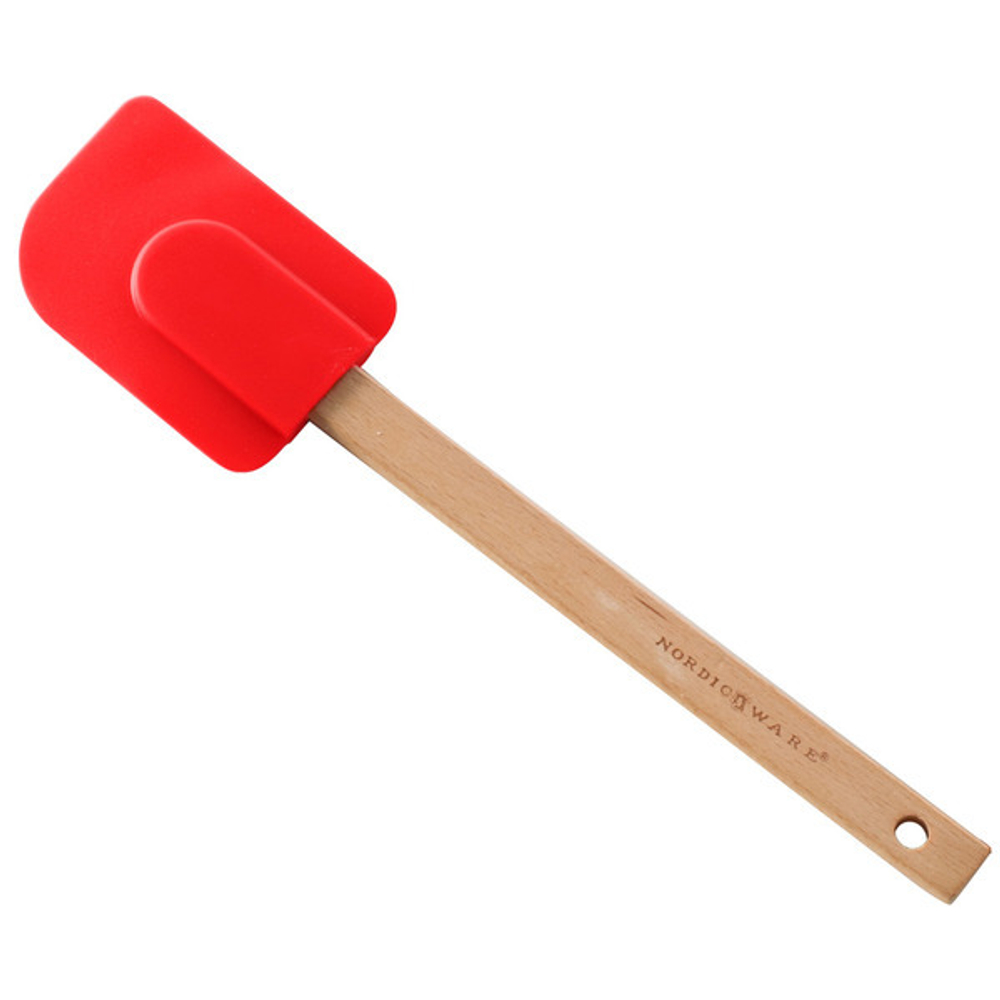 Лопатка силиконовая красная Nordic Ware