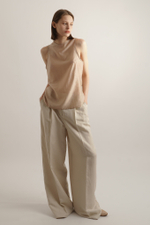 Топ из нежнейшей вуали, beige