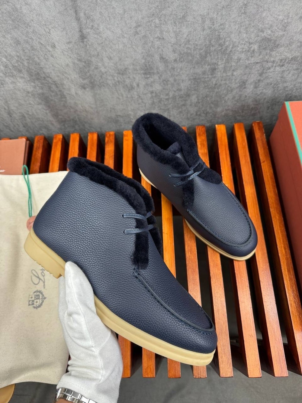 Ботинки Loro Piana Walk and Walk