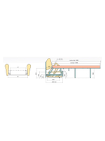 Механизм Трансформер (Миксотойл) 140 с матрасом / французская раскладушка