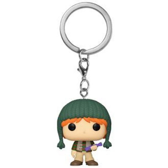 Брелок Funko Pocket POP! Keychain: Harry Potter: Holiday: Ron 51205-PDQ