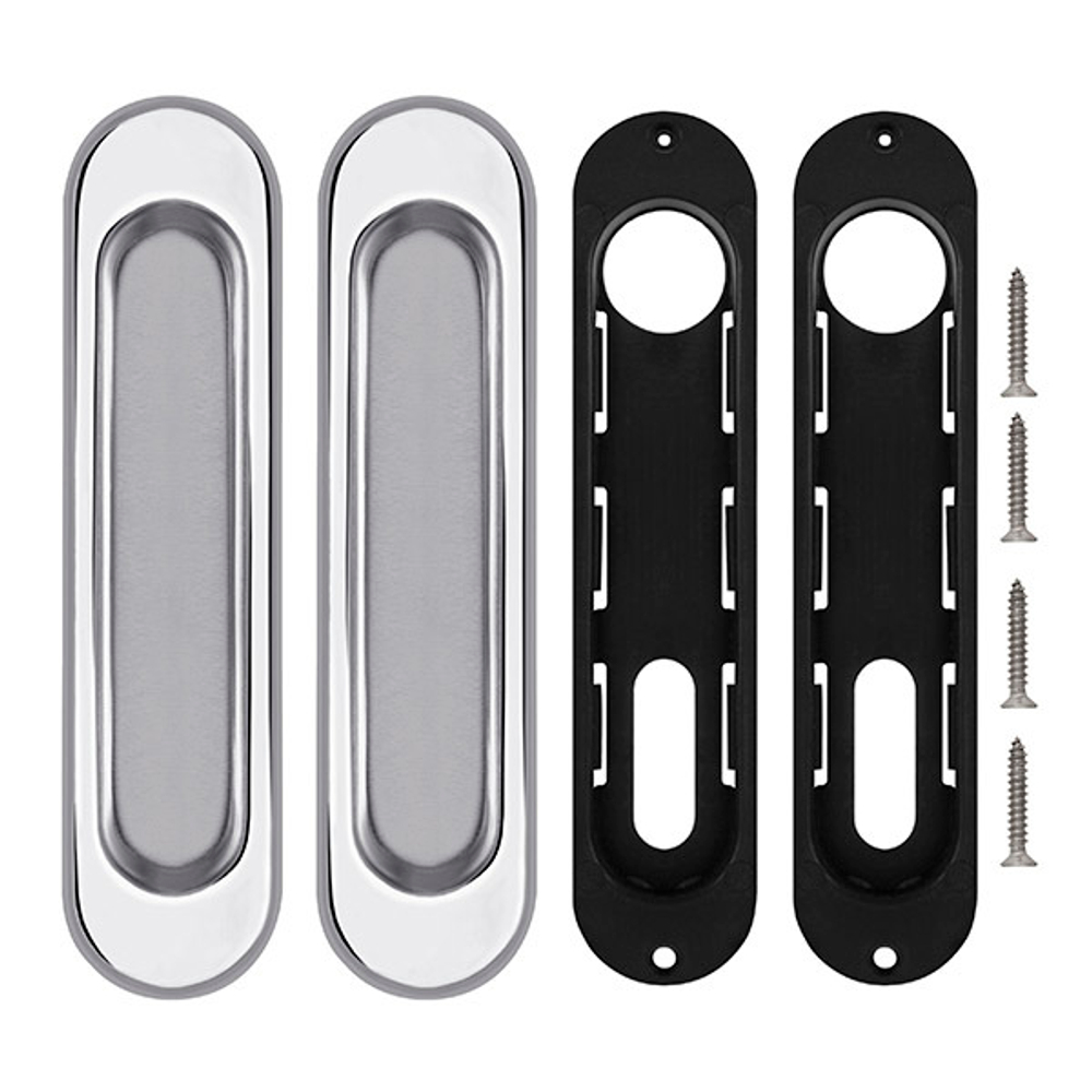 Ручки для раздвижных дверей Soft LINE SL-010 CP