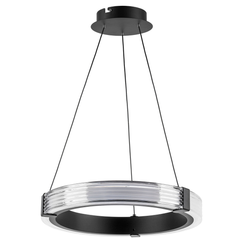 736247 Люстра ROTONDA 21W LED 1053LM 360G ЧЕРНЫЙ 3000K