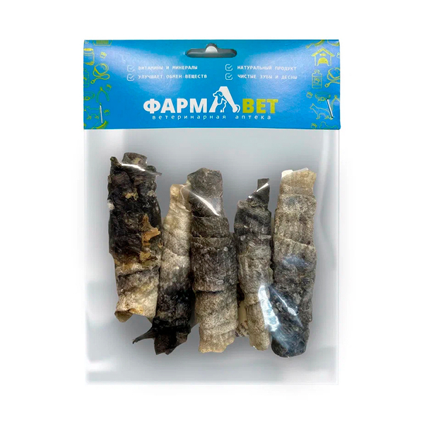 РУЛЕТИКИ из кожи трески 50 г ФАРМАВЕТ