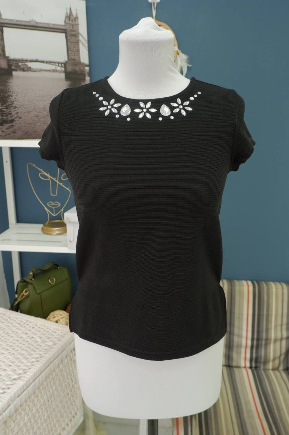 Блуза GLORIA JEANS  офисная 40/42 размер