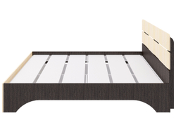 Кровать Джулия, спальное место 160х200, без основания Яс.тёмн/яс.свет