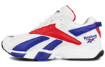 Reebok Interval 96 retro non-slip lightweight low-cut sports casual shoes for men and women with the same style blue and red