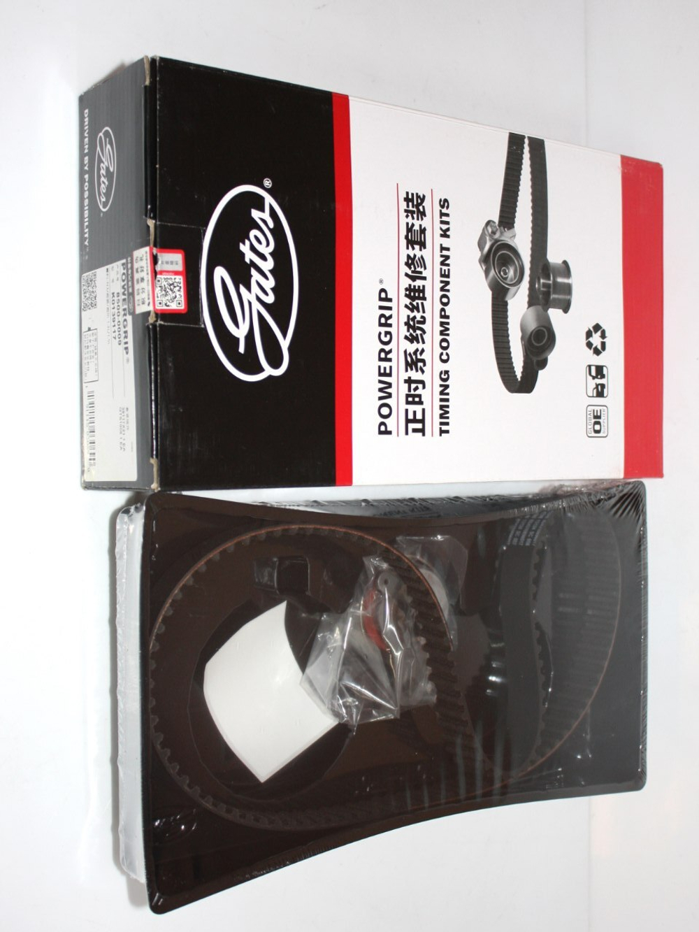 Комплект ГРМ (с роликом) GATES K0139117 для Geely MK, MK Cross, Otaka