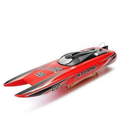 Радиоуправляемый катамаран Volantex RC ATOMIC 700 красный Brushless 2.4G LiPo RTR