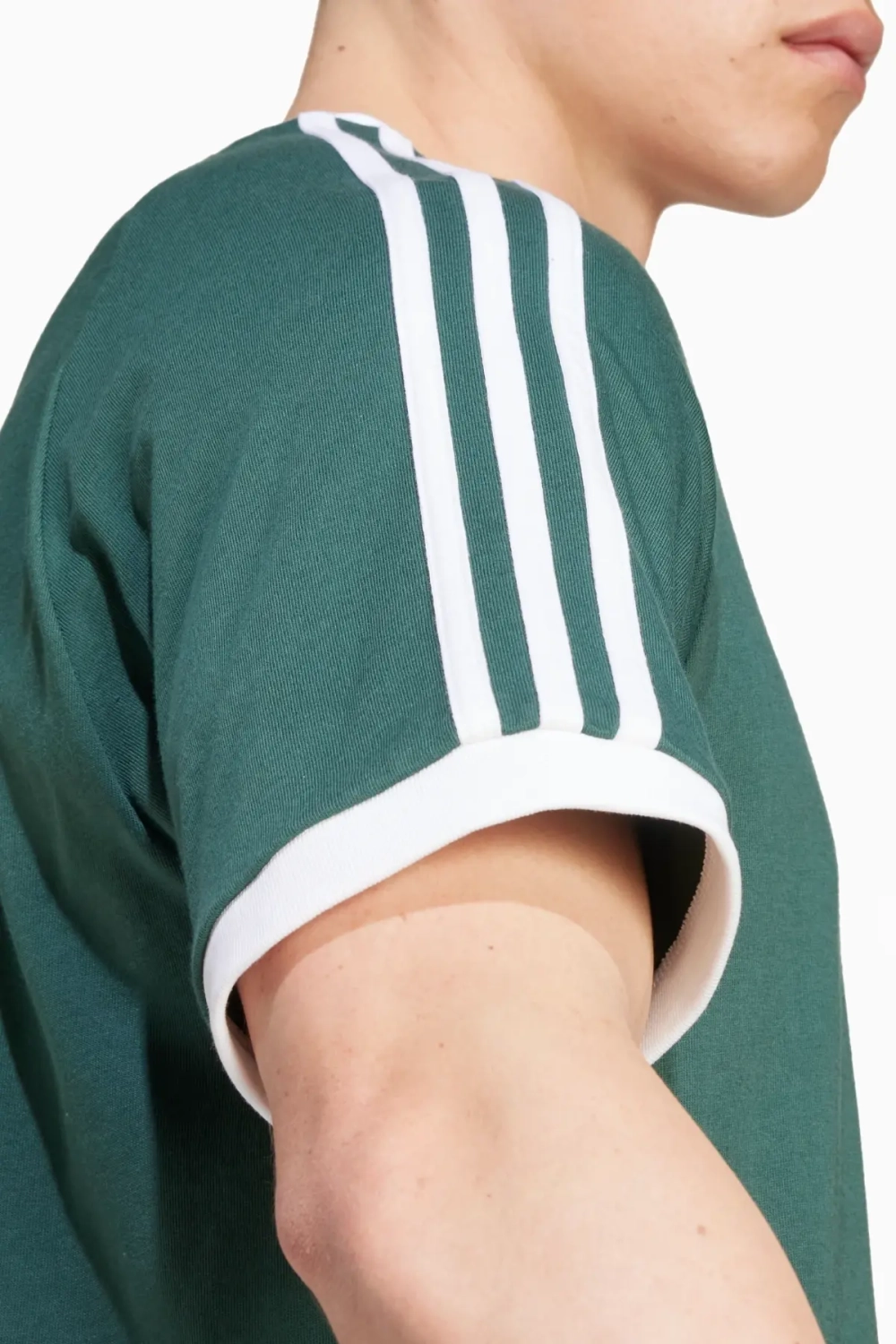 Футболка adidas Adicolor Classics 3-Stripes - зеленый