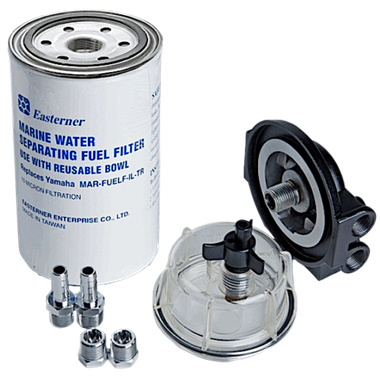 Фильтр топливный с отстойником C14773P 10мк с креплением и водосборником (большой)