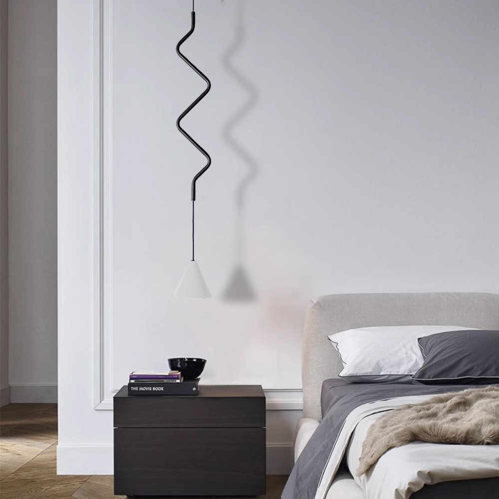 Pendant design lamp Zig Zag by Jill Singer