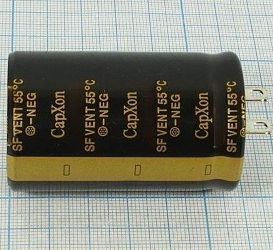 Конденсатор электролитический 1500мкФ 350в SF / 35x57 / Capxon