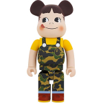 Дизайнерские игрушки BE@RBRICK x BAPE(R) x 1000% Peko 70cm, Peko-chan-GREEN-1000%