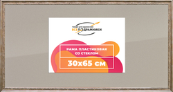Рамка 30x65 для постера и фотографий