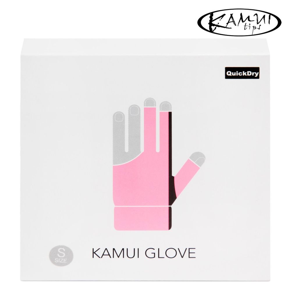 Перчатка Kamui QuickDry розовая/черная левая XL