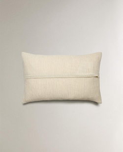 ZARA HOME ДЕТСКАЯ СТЕГАНАЯ НАВОЛОЧКА, СИНИЙ