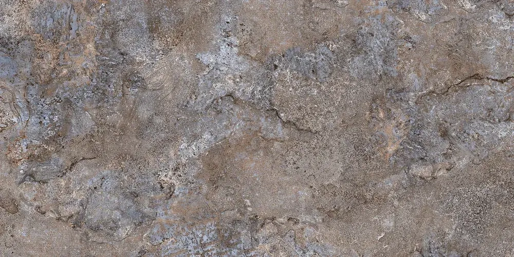 Керамогранит Alma Ceramica GFA114IND40R Indastrio 114x57 коричневый сахарный под камень