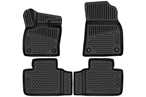 Коврики в салон для GEELY Atlas (II (FX11)), 2023-, 2WD, Внедорожник, 5 дв. 4шт. (полиуретан) ELEMENT3DAN0682210K