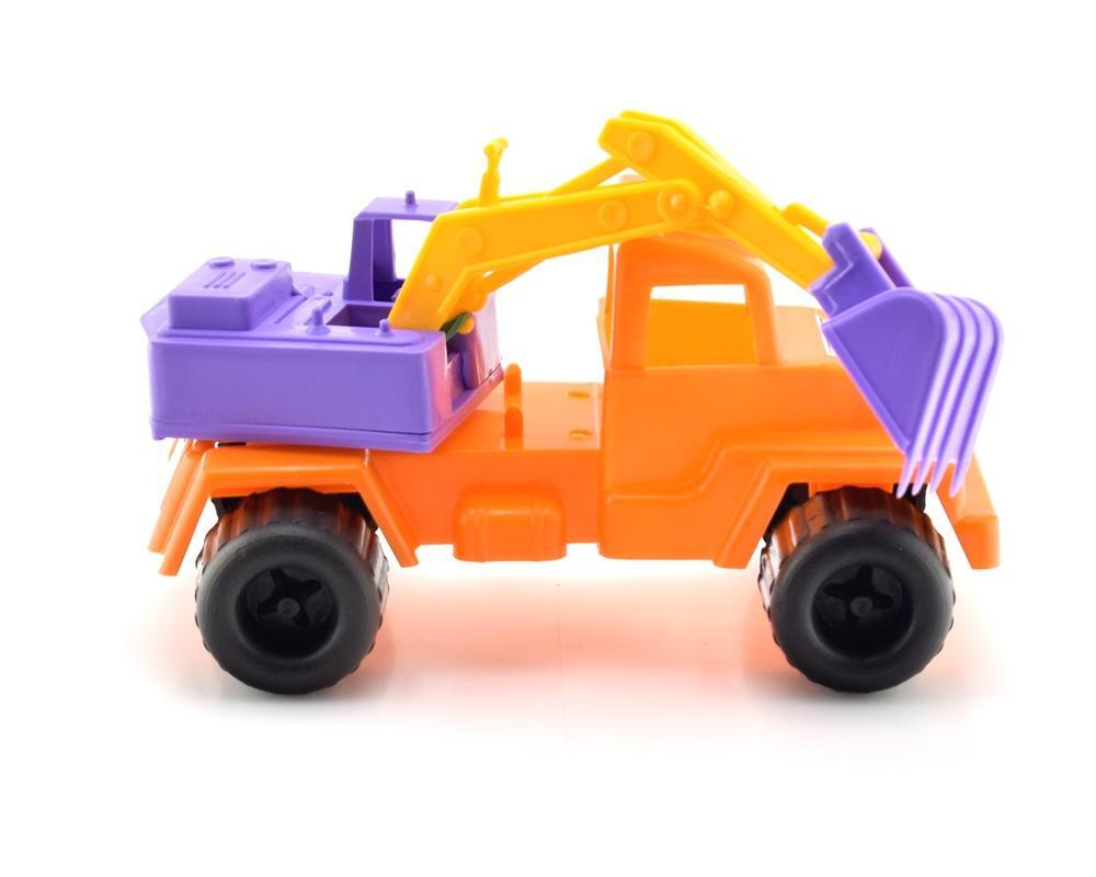 Автомобиль Экскаватор Буран, 21x12,5x11см (Максимус)