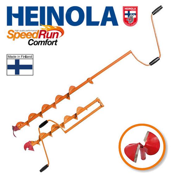 Ледобур Heinola SpeedRun COMFORT 135мм/0.6м