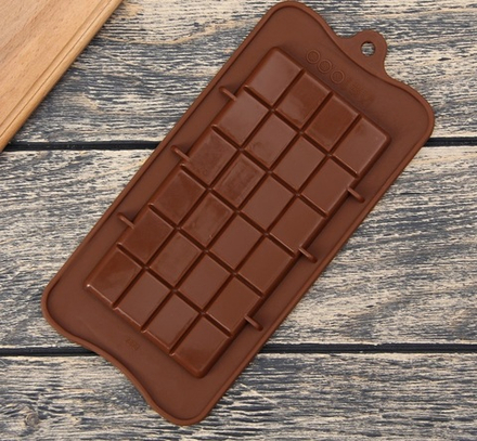 Молд Плитка шоколада (размер шоколадки 16*8*0,3 см)