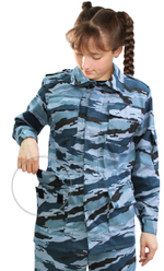 Костюм детский военно-полевой Серый Камыш