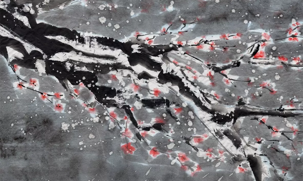 Цифровое панно ID Wall WINTER PLUM