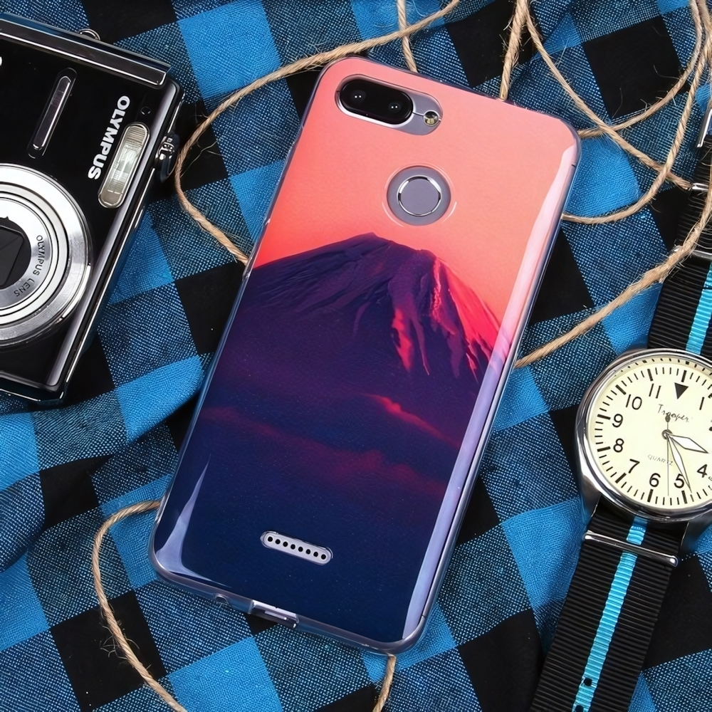 Чехол ТПУ Горы для Xiaomi Redmi 6, 011012